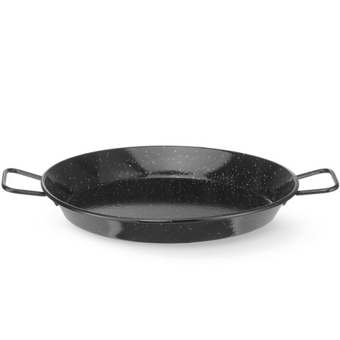 Patelnia emaliowana z dwoma uchwytami śr. 300 x 50 mm