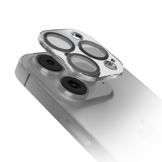 Szkło hartowane na wyspę aparatu do iPhone 16 Pro / 16 Pro Max D3O