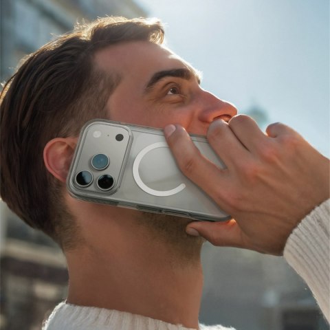 Etui case na iPhone 17 Pro Max Titan Pro MagSafe - przezroczyste