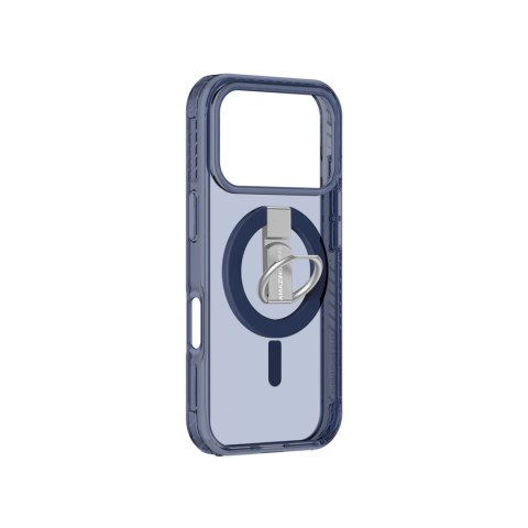 Etui case na iPhone 17 Pro Titan Pro Grip Ring Set MagSafe - niebieskie