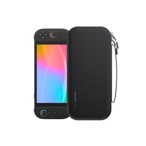 Etui ochronne futerał na konsolę Nintendo Switch 2 i akcesoria - czarne