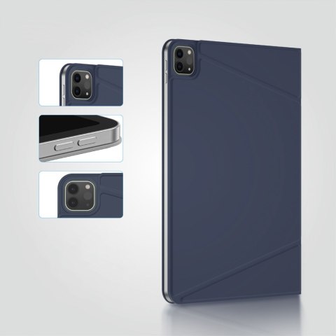Etui ochronne z podstawką na iPad Air M3 13'' - niebieskie