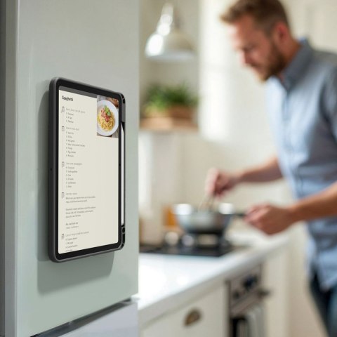 Etui pokrowiec na iPad Air M3 13'' z podstawką Titan Pro Mag Case - czarne