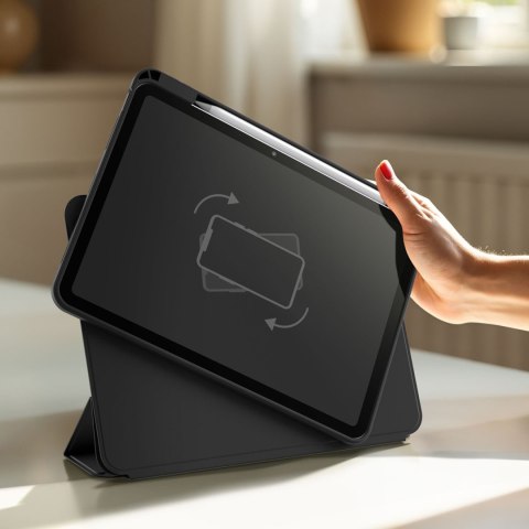 Etui pokrowiec na iPad Air M3 13'' z podstawką Titan Pro Mag Case - czarne