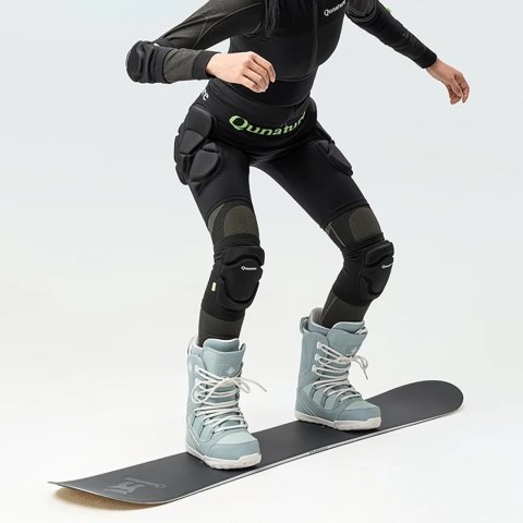 Ochraniacze sportowe narciarskie na kolana rozmiar L - czarne