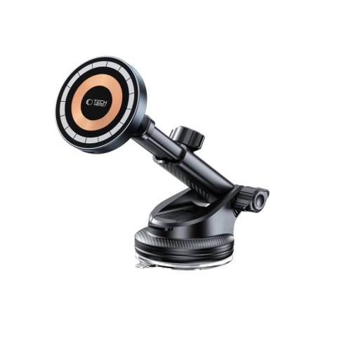 Uchwyt samochodowy z ładowarką indukcyjną do smartfona na kratkę deskę 15W - czarny