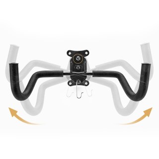 Wieszak uchwyt rowerowy do montażu na ścianie - czarny