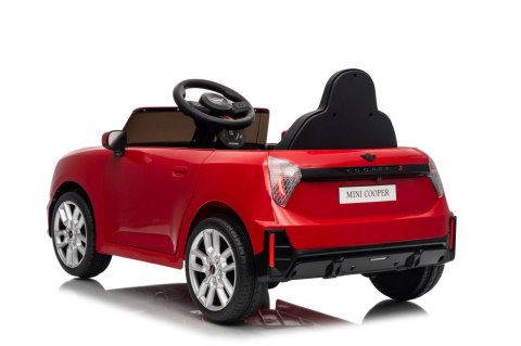 Pojazd Mini Cooper Czerwony