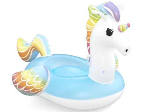 Bestway Dmuchany materac do pływania z uchwytami JEDNOROŻEC 224x164cm 41113