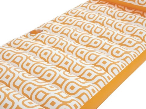 Bestway Materac plażowy Komfort Plus Deluxe 183x84cm oparcie + uchwyt 43836