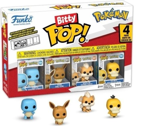 Figurka Funko POP Pokemon: Squirtle 4-pak mix