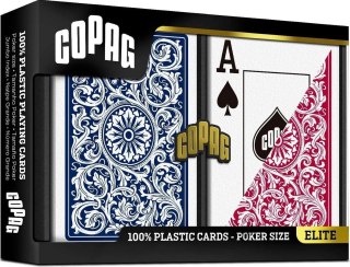 Karty do pokera Copag blue/red 2szt