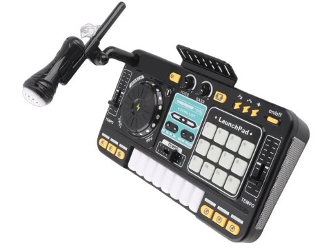 Konsola Dj dla dzieci Organki Zabawka muzyczna Elektroniczny Mikser Kontroler Mikrofon Konsoleta Światło LED