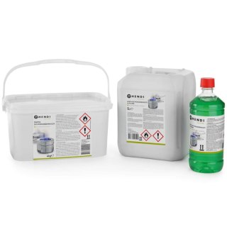 Pasta do podgrzewaczy potraw - etanol 5l - Hendi 195505