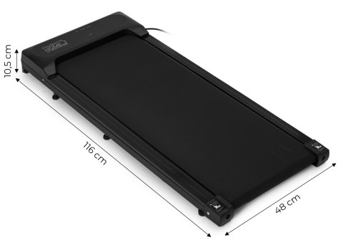 BIEŻNIA DOMOWA ELEKTRYCZNA WALKING PAD TRENINGOWY POD BIURKO 6 KM/H MODERNHOME