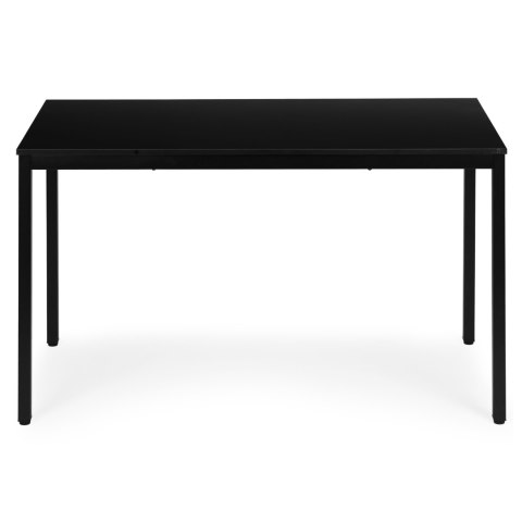 STÓŁ DO KUCHNI JADALNI DLA 4-5 OSÓB BIURKO KOMPUTEROWE 120X60 CM CZARNY MODERNHOME