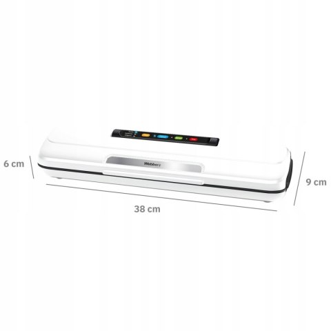 ZGRZEWARKA PRÓŻNIOWA DO PAKOWANIA ŻYWNOŚCI 110W AKCESORIA BIAŁA