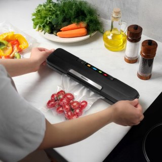 ZGRZEWARKA PRÓŻNIOWA DO PAKOWANIA ŻYWNOŚCI 110W AKCESORIA CZARNA