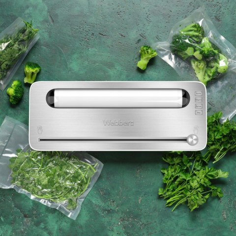 ZGRZEWARKA PRÓŻNIOWA DO PAKOWANIA ŻYWNOŚCI 120W AKCESORIA BIAŁA