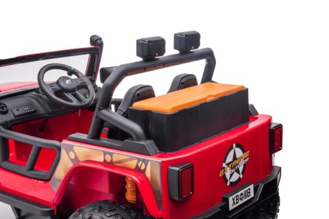 Pojazd Jeep Monster Czerwony