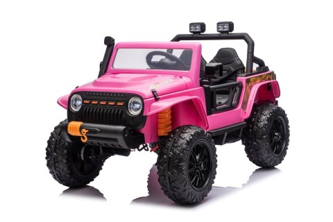 Pojazd Jeep Monster Różowy