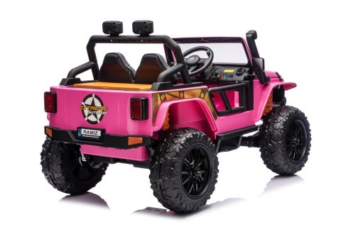 Pojazd Jeep Monster Różowy