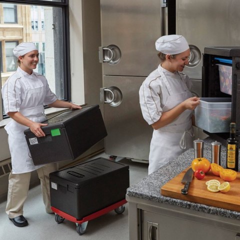 Wózek Camdolly do pojemników termoizolacyjnych GN 1/1 Cam GoBox - czerwony