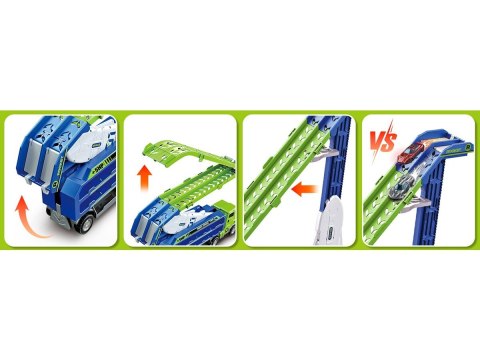 Transporter Z Wyrzutnią Ciężarówka Resoraki Duża Wyrzutnia Dla Aut Samochody Tir Laweta