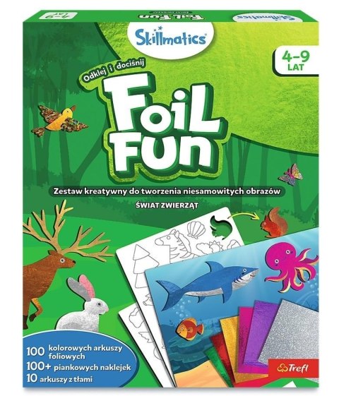 Zestaw Skillmatics Foil Fun Świat Zwierząt