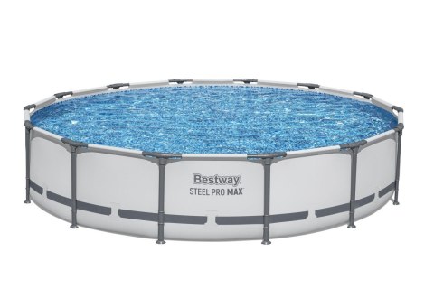Basen stelażowy Steel Pro MAX 427x84 14FT BESTWAY 3w1 + Pompa + Filtr II
