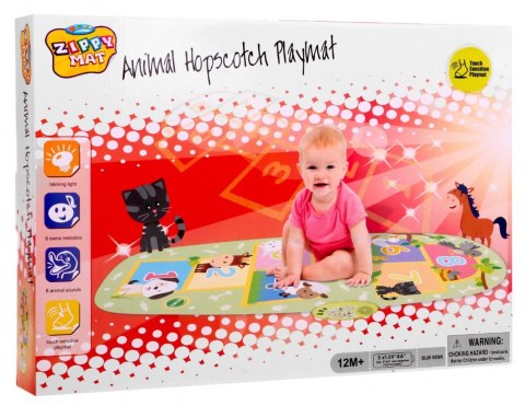 Interaktywna gra w klasy Mata edukacyjna dla dzieci 12m+ Odgłosy zwierząt