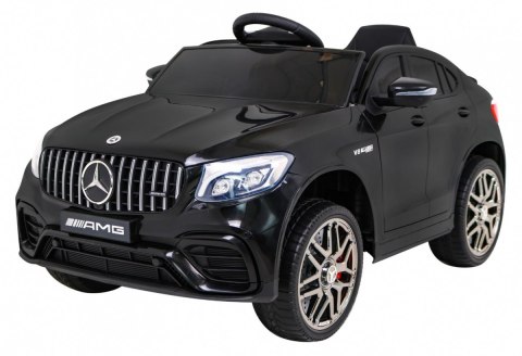 Mercedes Benz GLC63S dla dzieci Czarny Suv + Pilot + Napęd 4x4
