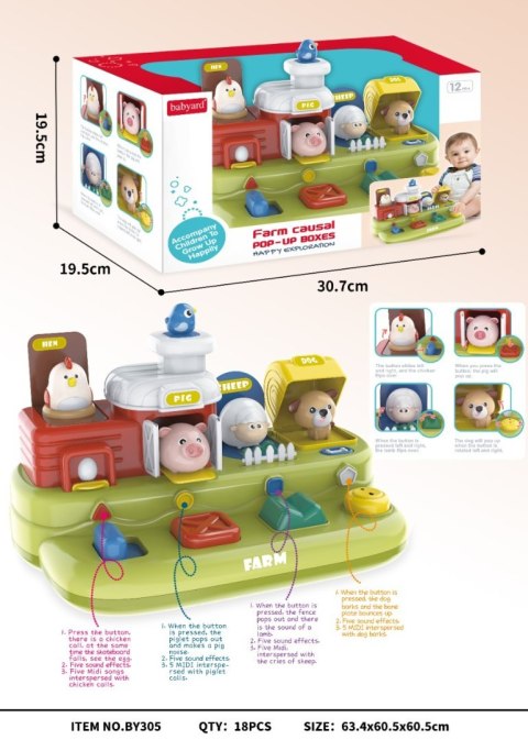 Wyskakujące Zwierzątka dla Najmłodszych