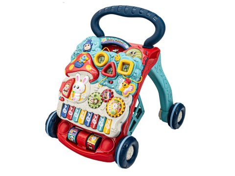 Wielofunkcyjny Interaktywny Jeździk Pchacz Chodzik Grający NOWOŚĆ