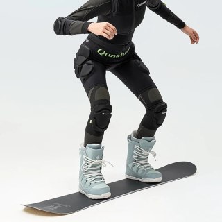 Ochraniacze sportowe narciarskie na kolana rozmiar M - czarne