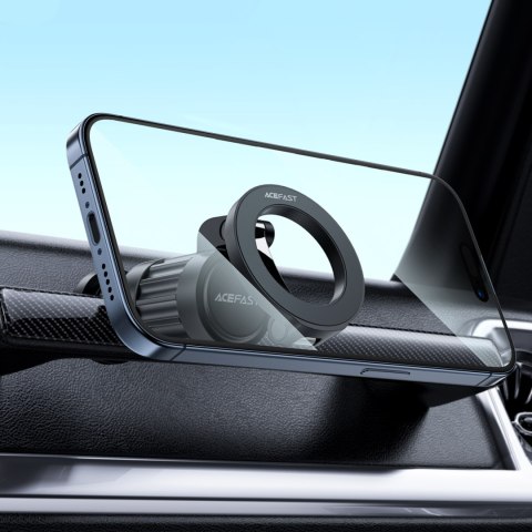 Uchwyt samochodowy magnetyczny do telefonu - czarny