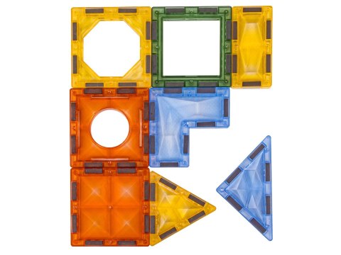 Konstrukcyjne Klocki Magnetyczne Świecące Elementy, Diabelski Młyn 87 El.