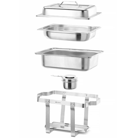 Podgrzewacz do potraw HoReCa na pastę GN 1/2 - Hendi 475201