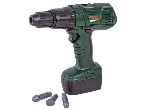 Zestaw Małego Majsterkowicza, Narzędzia, Wkrętarka + Akcesoria