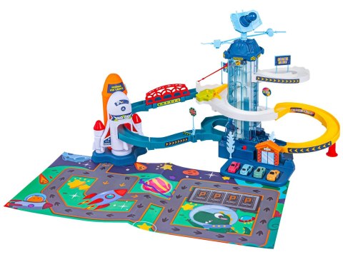 Zjazd Tor Samochodowy Parking Winda Stacja kosmiczna + Pojazdy