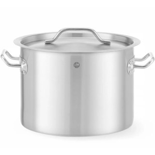 Garnek średni z pokrywką Budget Line 9 l 250x180 - Hendi 832820