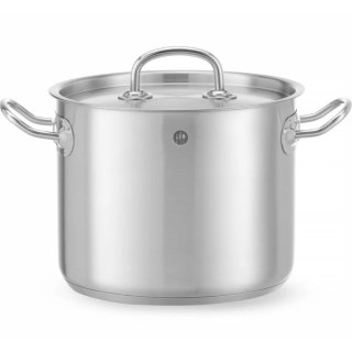 Garnek wysoki Kitchen Line z pokrywką 5 l śr. 200 x 160 h - Hendi 837207