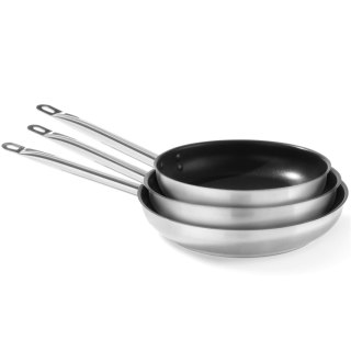 Patelnia nieprzywierająca Profi Line bez pokrywki 2 l śr. 240 mm - Hendi 835401