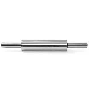 Wałek do ciasta ze stali nierdzewnej śr. 65mm dł. 250/470mm - Hendi 515006