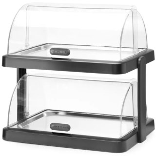 Witrynka do ekspozycji potraw chłodzona wkładami 48x35x48cm - UNIQ Hendi 871812