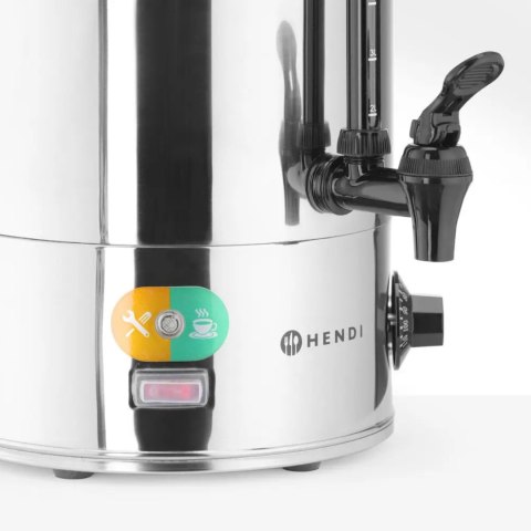 Warnik podgrzewacz do wody stalowy 2200W 9L - Hendi 209882