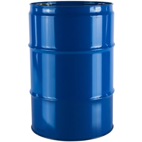 Beczka stalowa metalowa TH 216,5L niebieska korki 3/4'' i 2'' w wieku