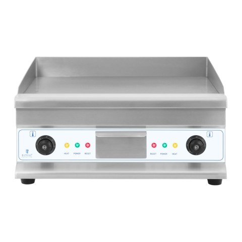 Grill płyta grillowa elektryczna gładka 300deg;C 60 cm 2 x 3200W