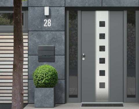 SKRZYNKA POCZTOWA LISTY GAZETY STAL GALWANIZOWANA MODERNHOME