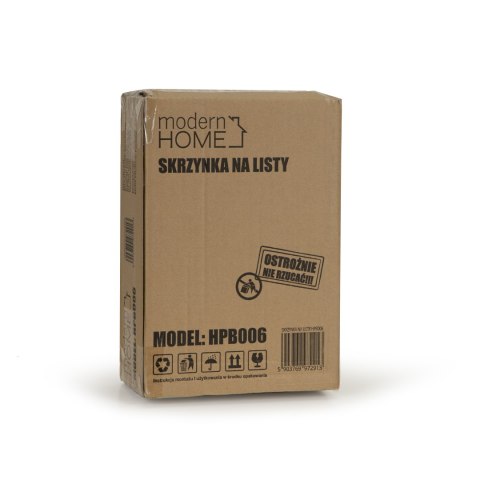 SKRZYNKA POCZTOWA LISTY STAL GALWANIZOWANA MODERNHOME